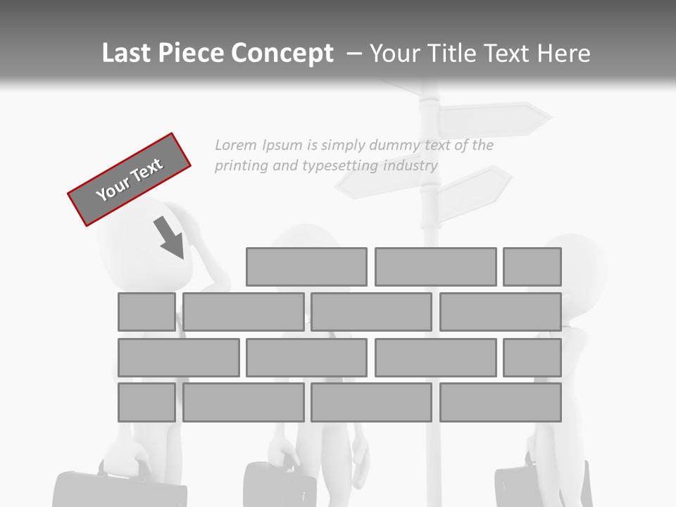 Thinking Success Problem PowerPoint Template