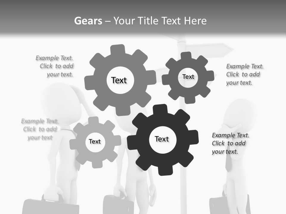 Thinking Success Problem PowerPoint Template