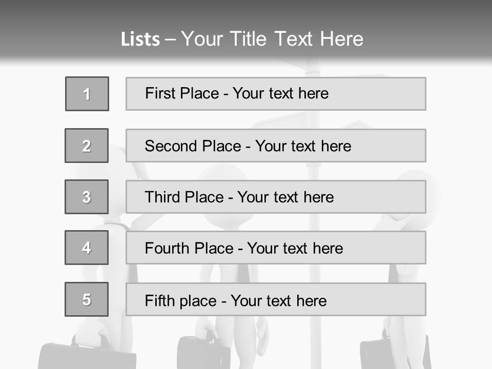 Thinking Success Problem PowerPoint Template