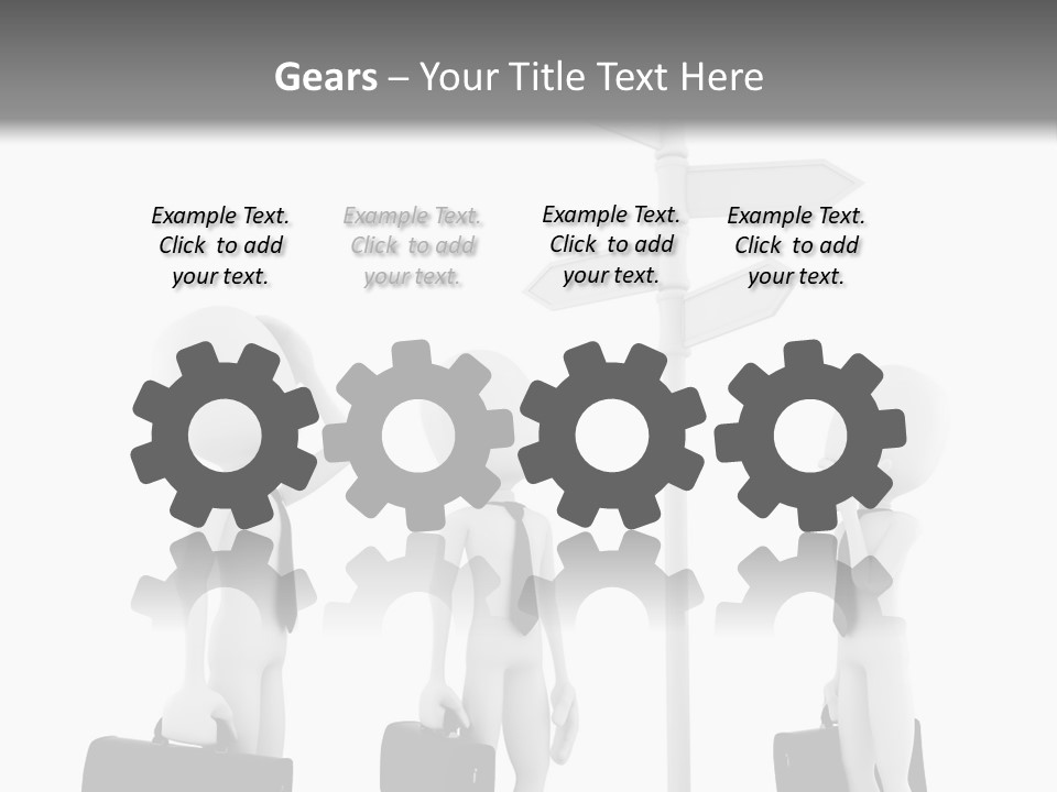 Thinking Success Problem PowerPoint Template