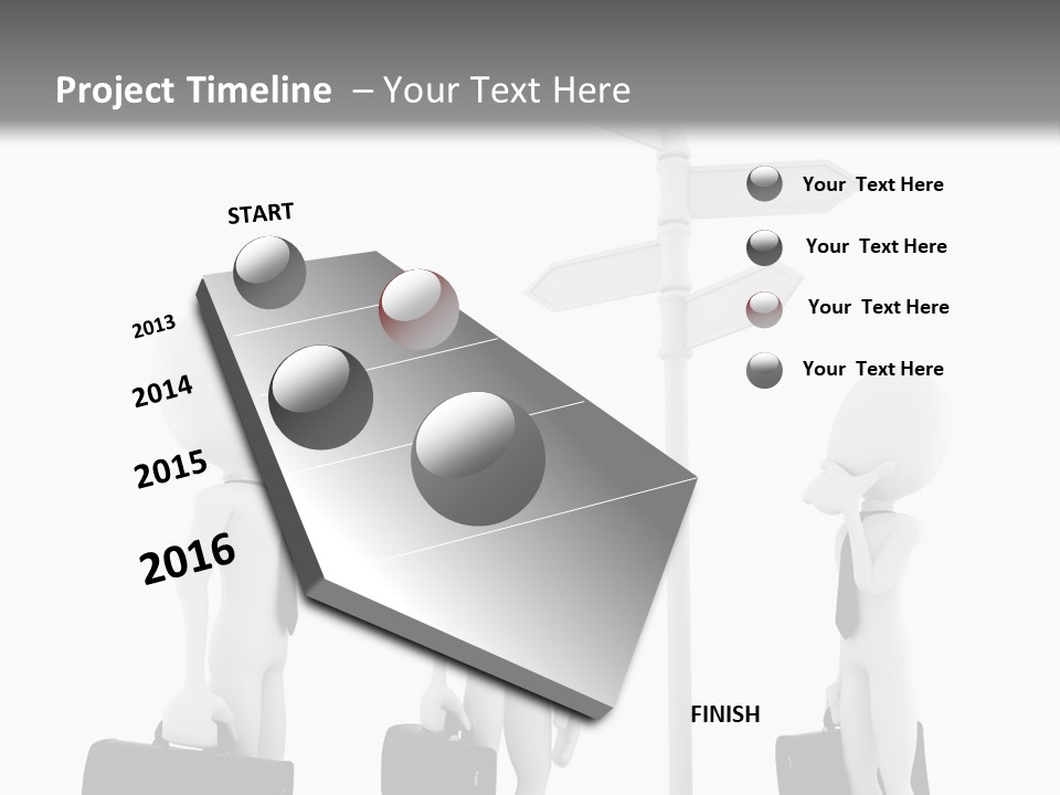 Thinking Success Problem PowerPoint Template