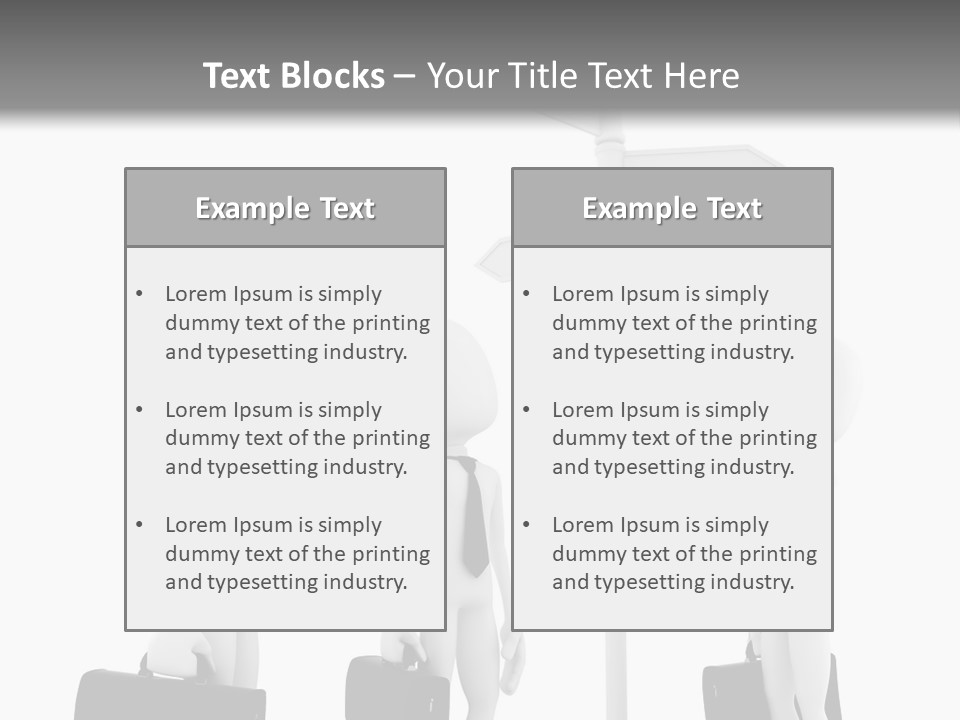 Thinking Success Problem PowerPoint Template