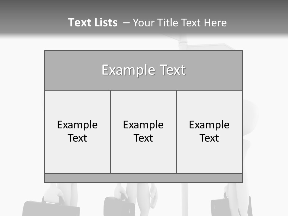 Thinking Success Problem PowerPoint Template