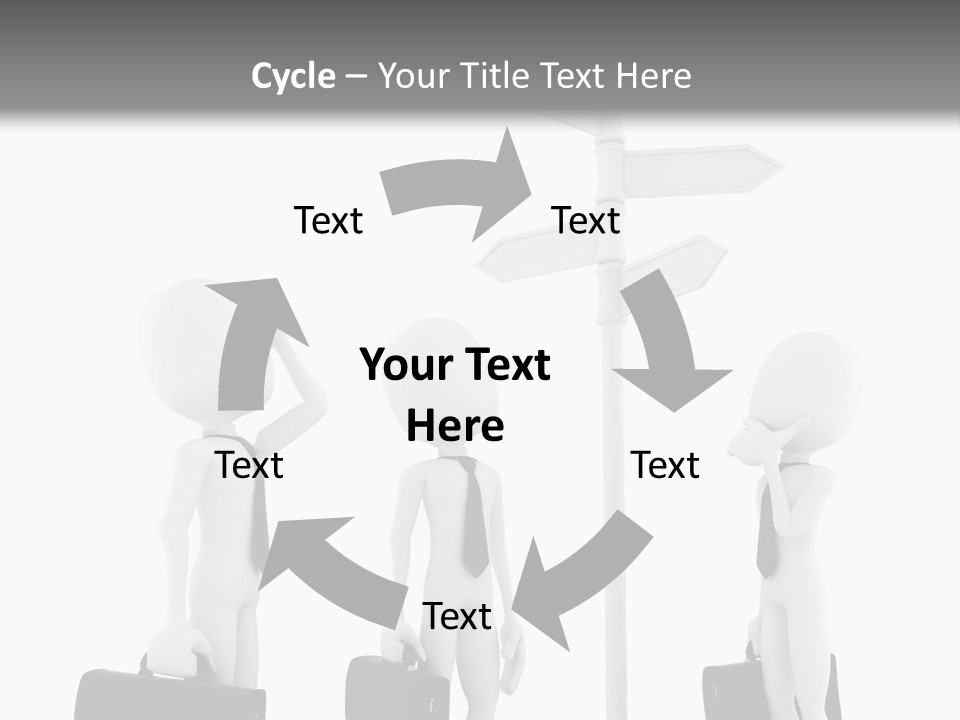 Thinking Success Problem PowerPoint Template
