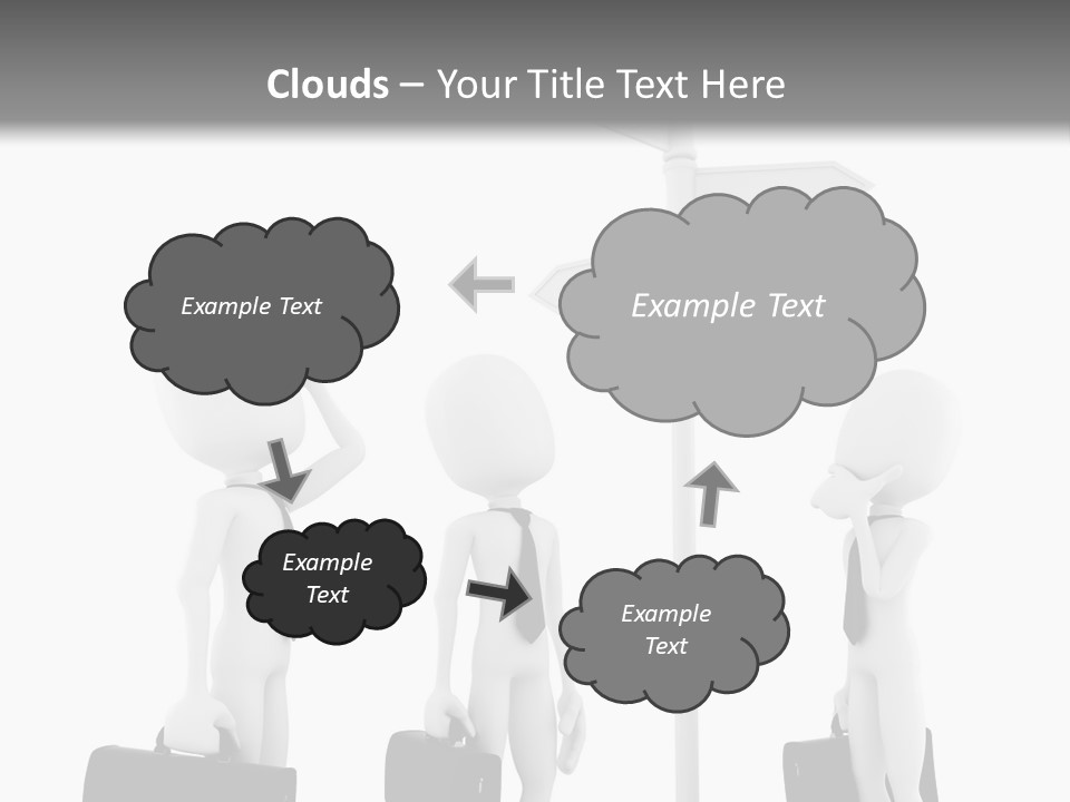 Thinking Success Problem PowerPoint Template