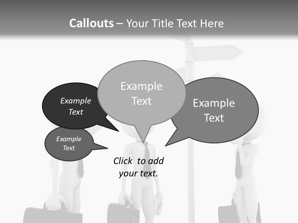 Thinking Success Problem PowerPoint Template