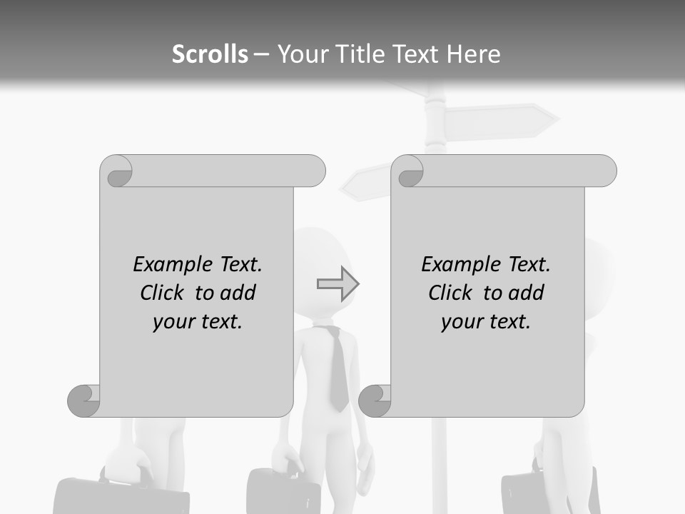 Thinking Success Problem PowerPoint Template