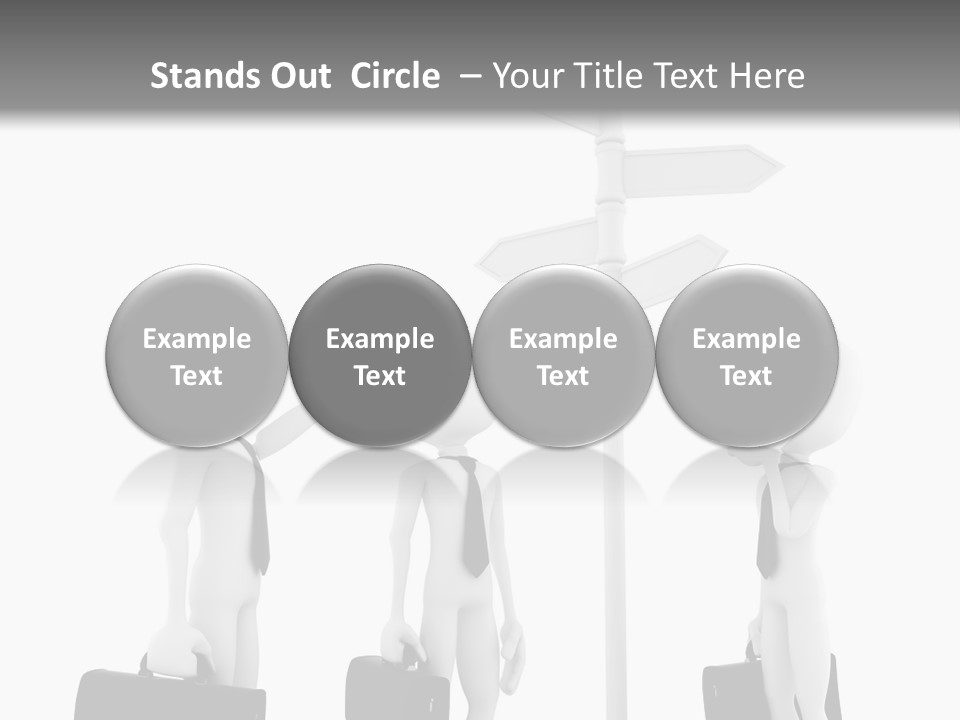 Thinking Success Problem PowerPoint Template