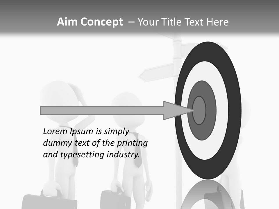 Thinking Success Problem PowerPoint Template