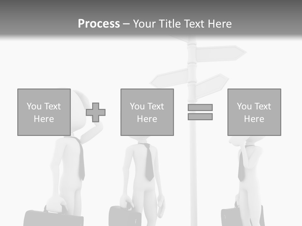 Thinking Success Problem PowerPoint Template