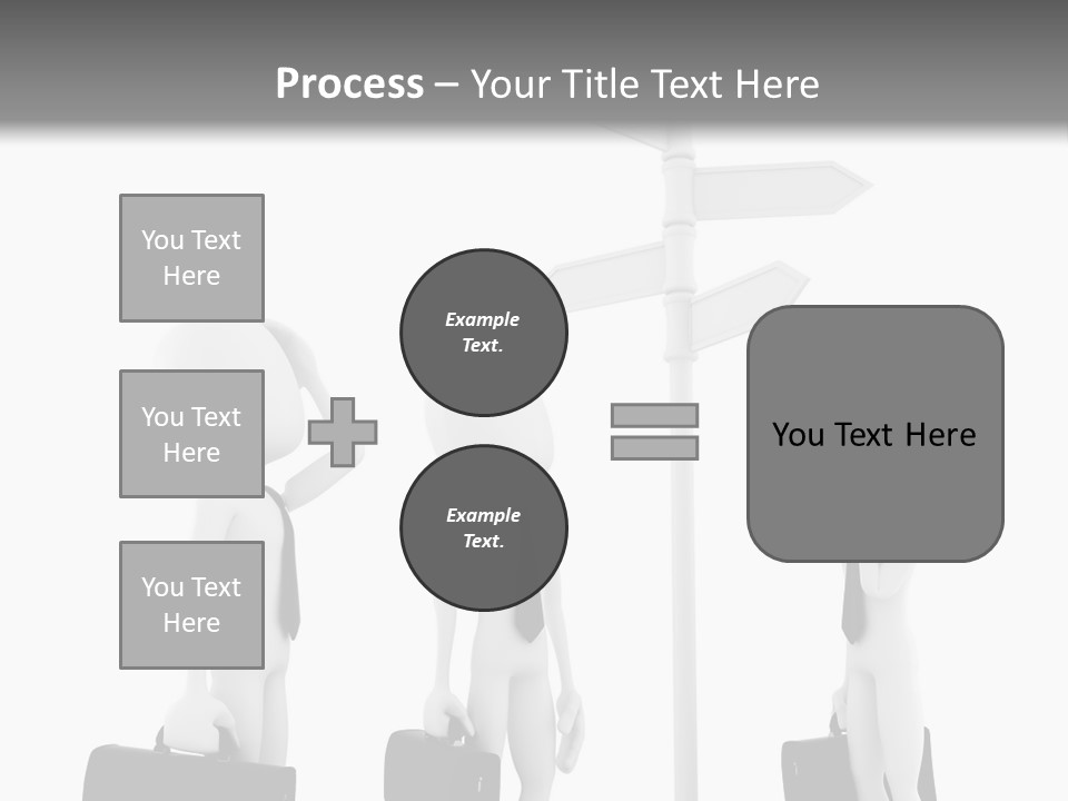 Thinking Success Problem PowerPoint Template