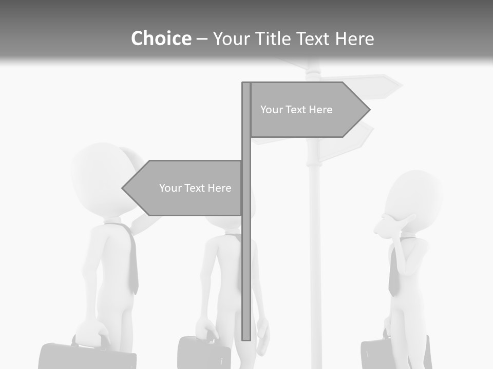 Thinking Success Problem PowerPoint Template