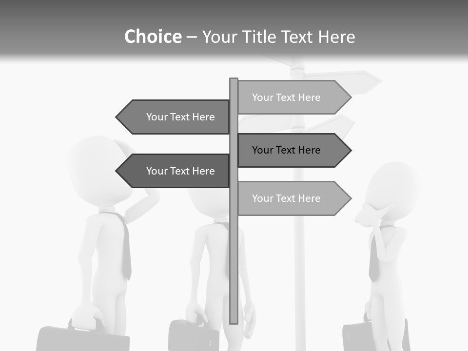 Thinking Success Problem PowerPoint Template