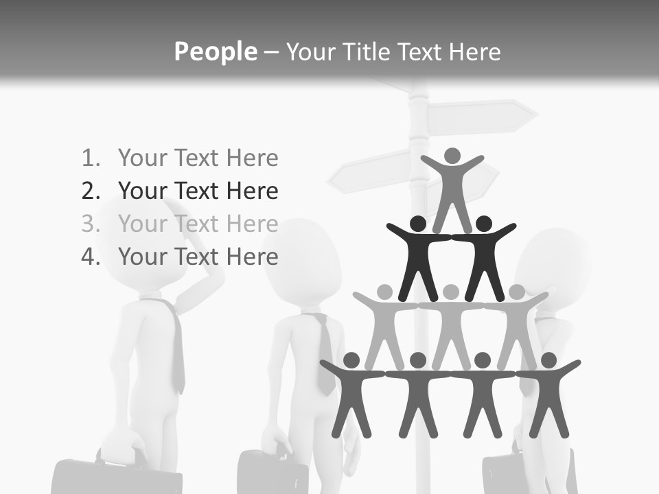 Thinking Success Problem PowerPoint Template