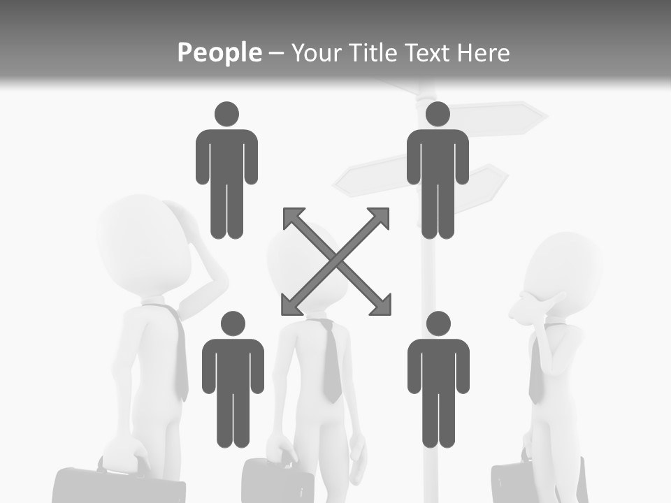 Thinking Success Problem PowerPoint Template