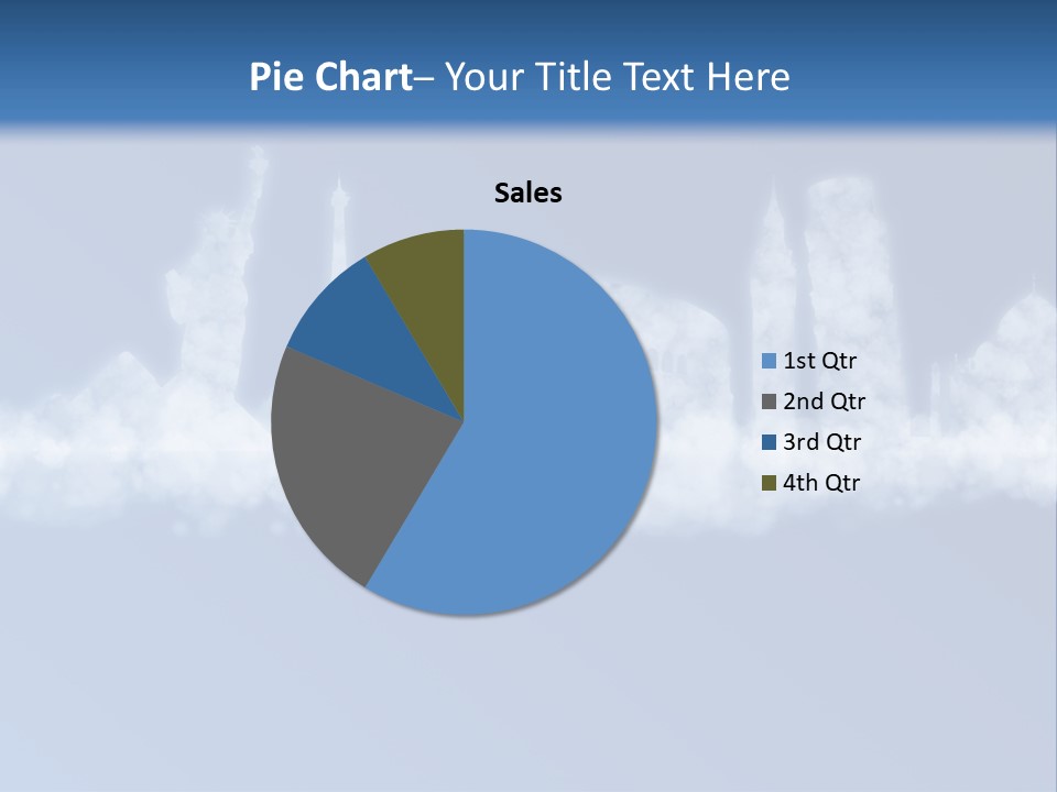 Summer Boeing Usa PowerPoint Template