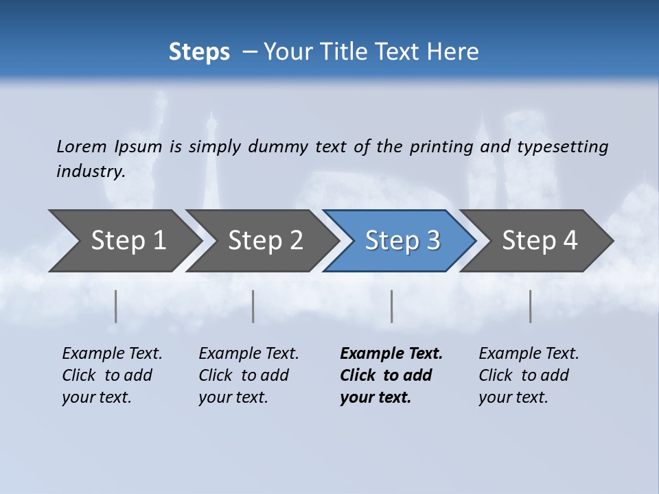Summer Boeing Usa PowerPoint Template