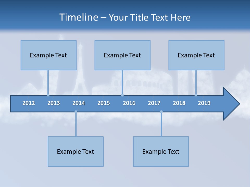 Summer Boeing Usa PowerPoint Template