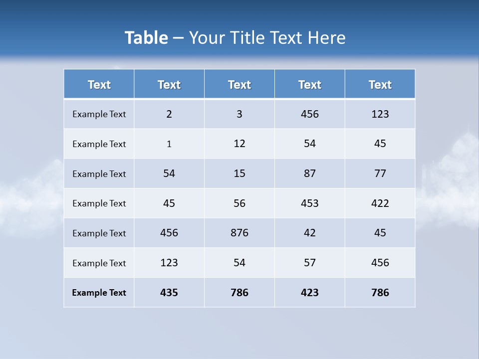 Summer Boeing Usa PowerPoint Template