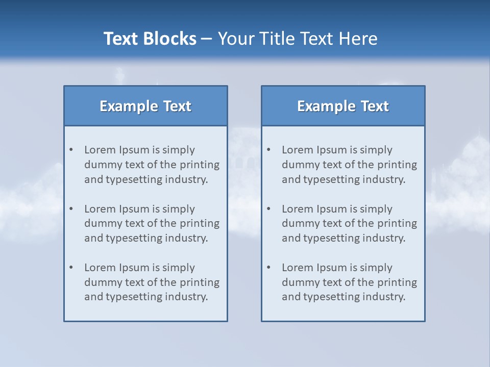 Summer Boeing Usa PowerPoint Template
