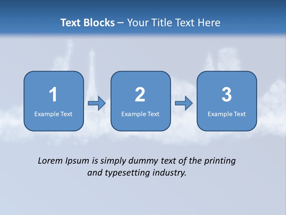 Summer Boeing Usa PowerPoint Template