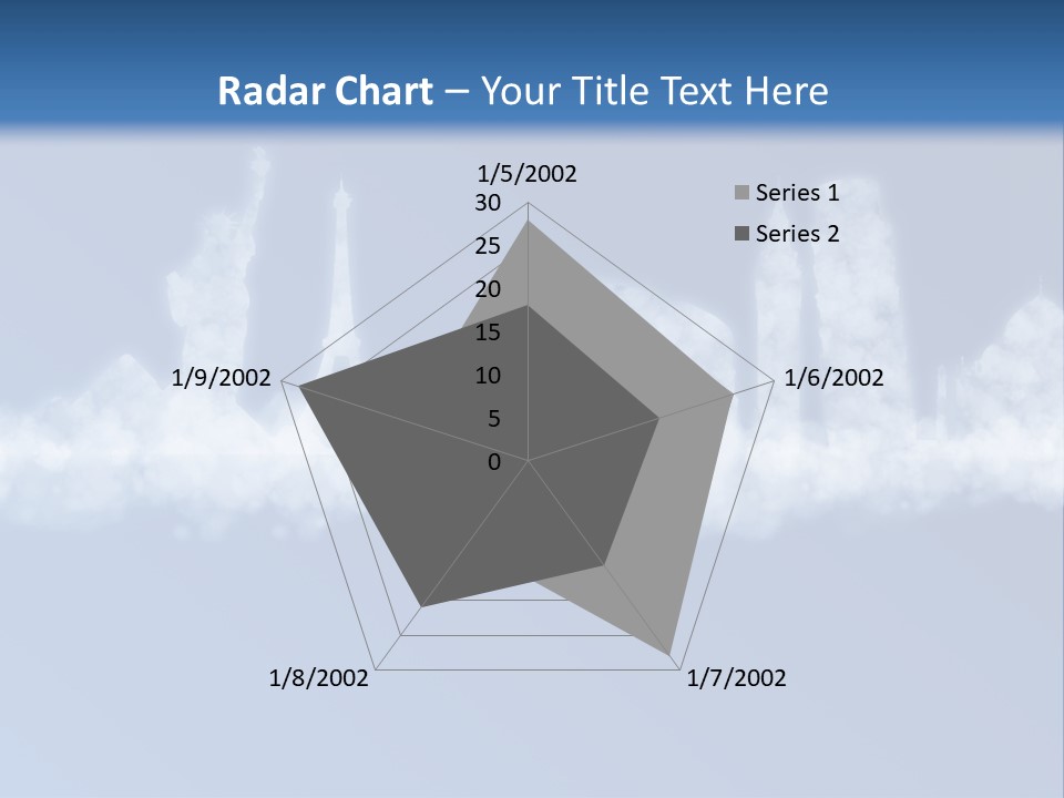 Summer Boeing Usa PowerPoint Template