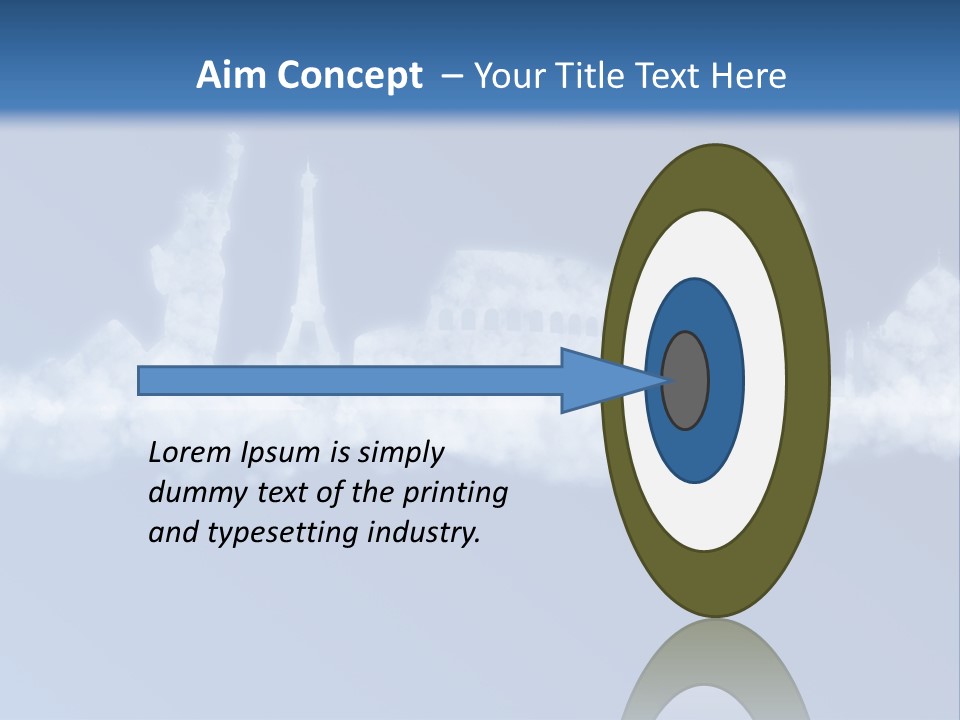 Summer Boeing Usa PowerPoint Template