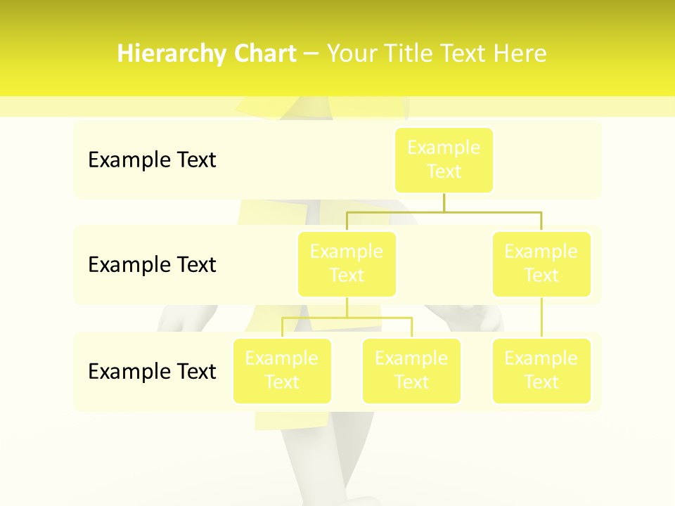 Message Memory Yellow PowerPoint Template