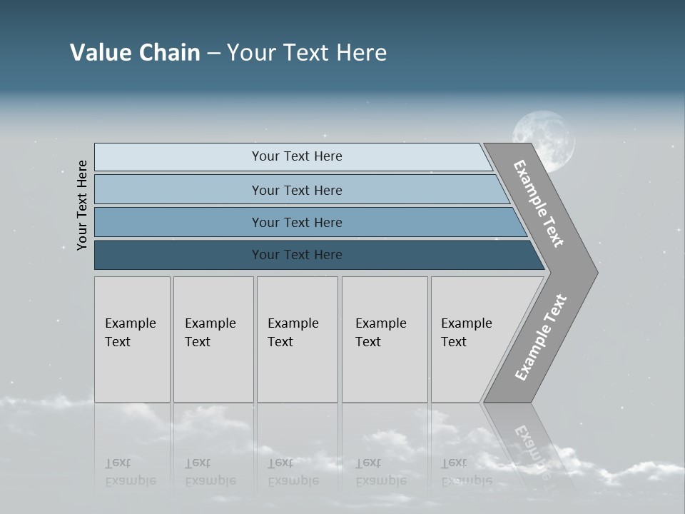 Celestial Design Background PowerPoint Template