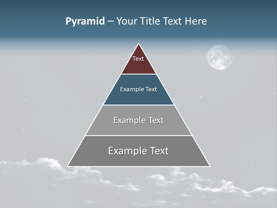 Celestial Design Background PowerPoint Template