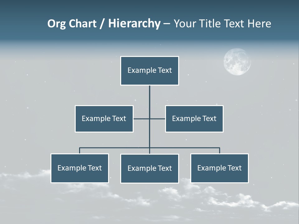 Celestial Design Background PowerPoint Template
