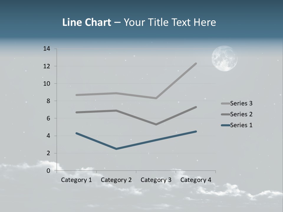 Celestial Design Background PowerPoint Template