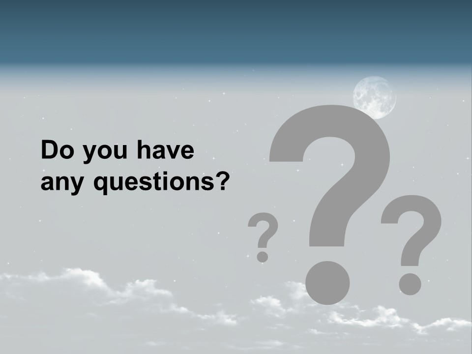 Celestial Design Background PowerPoint Template