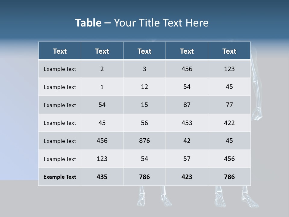 Muscle Anatomy Female PowerPoint Template