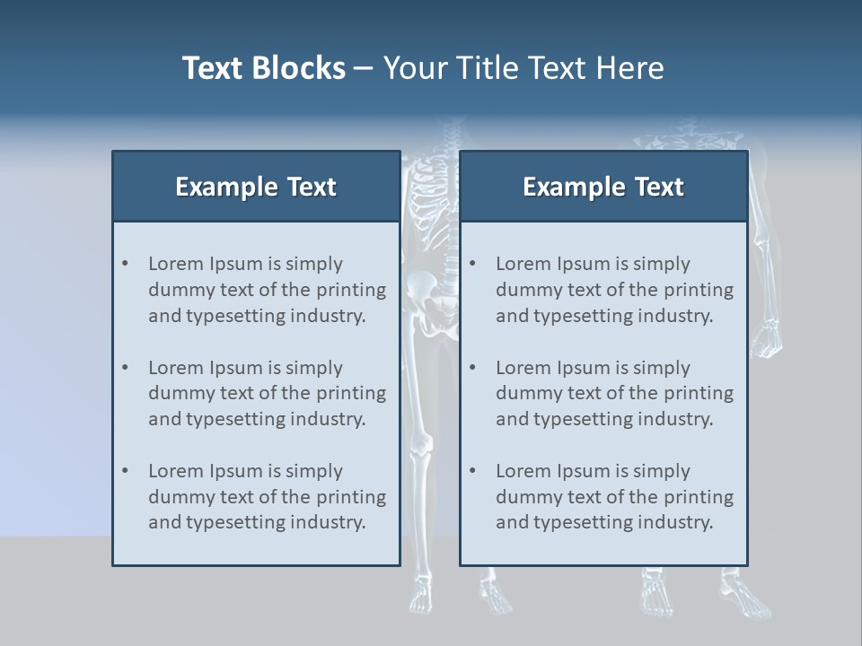 Muscle Anatomy Female PowerPoint Template