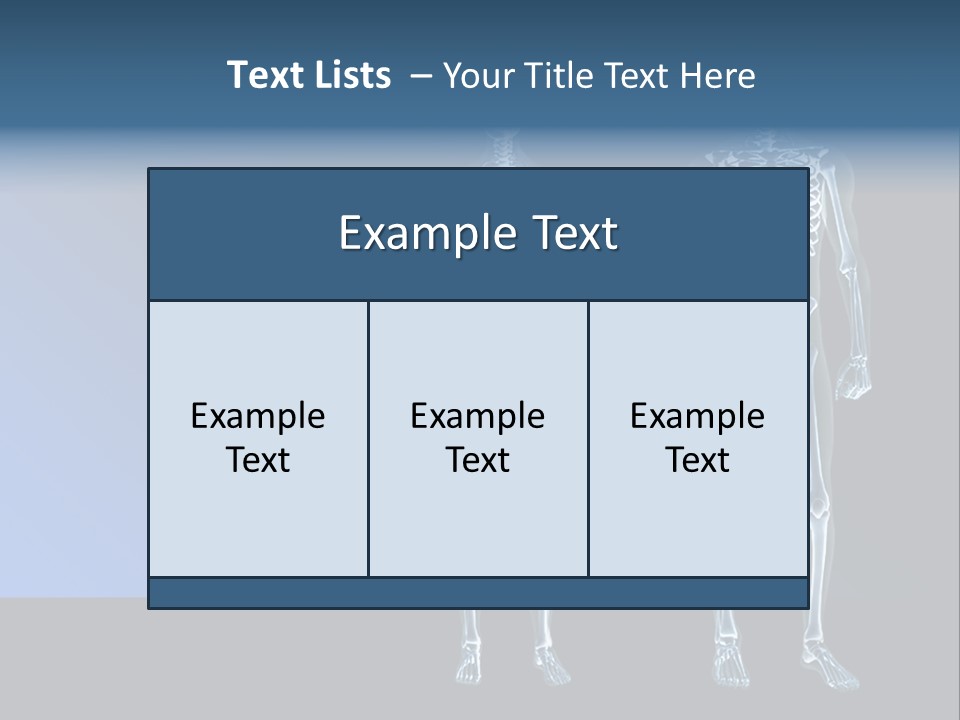 Muscle Anatomy Female PowerPoint Template