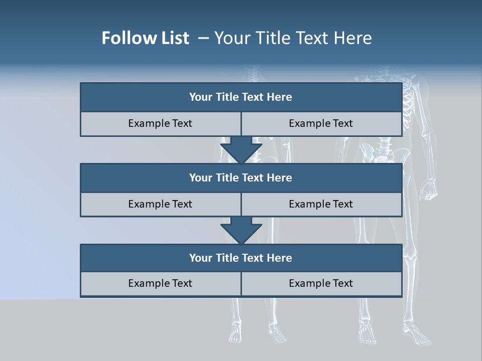 Muscle Anatomy Female PowerPoint Template