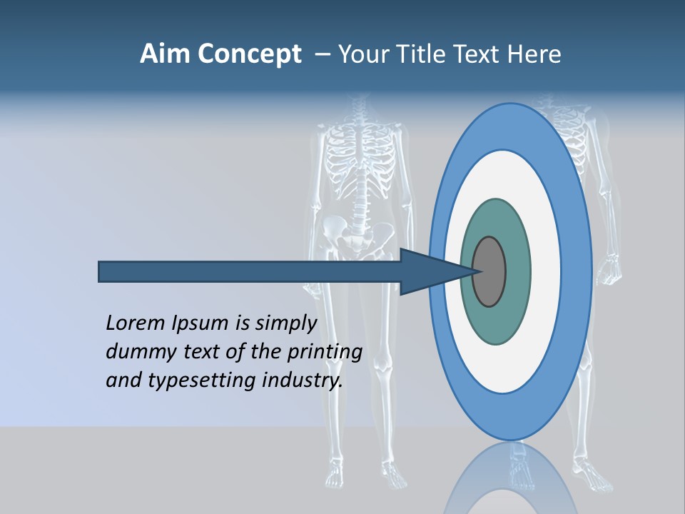 Muscle Anatomy Female PowerPoint Template