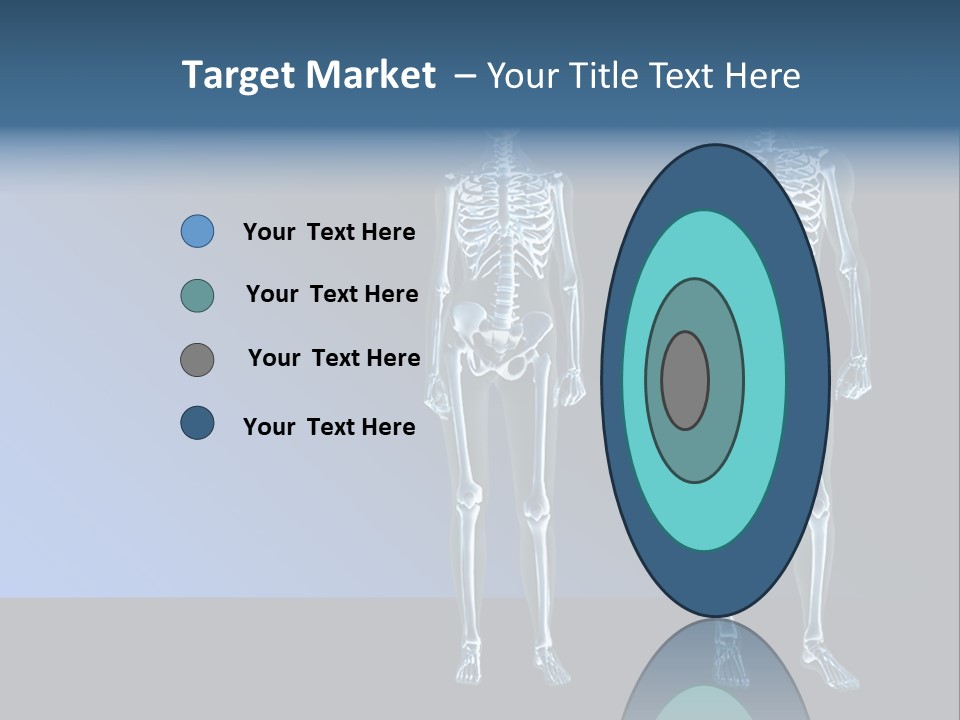 Muscle Anatomy Female PowerPoint Template