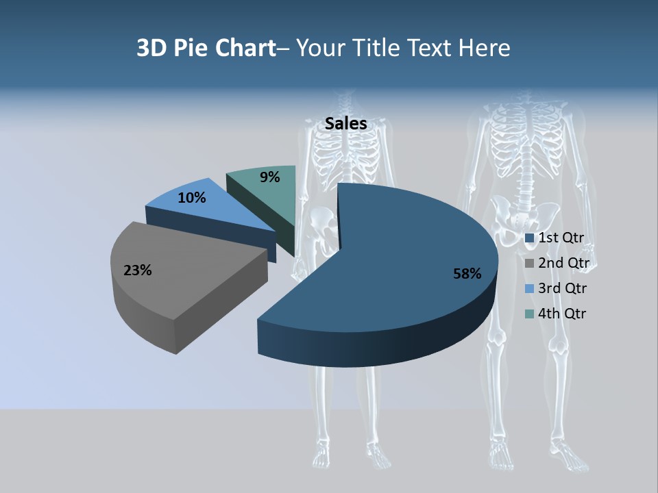 Muscle Anatomy Female PowerPoint Template