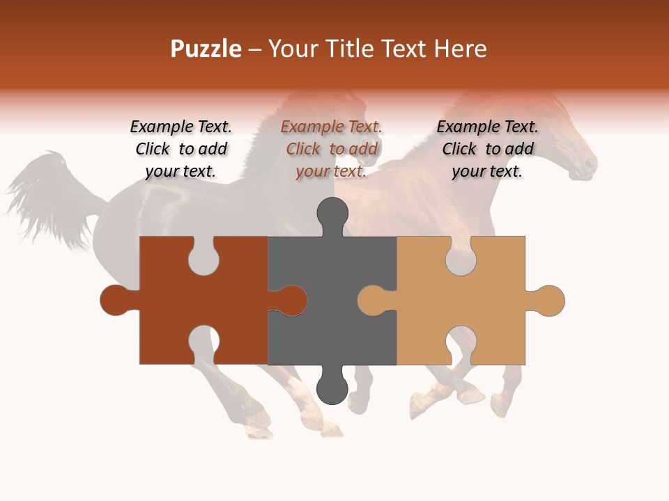 Red Young Run PowerPoint Template