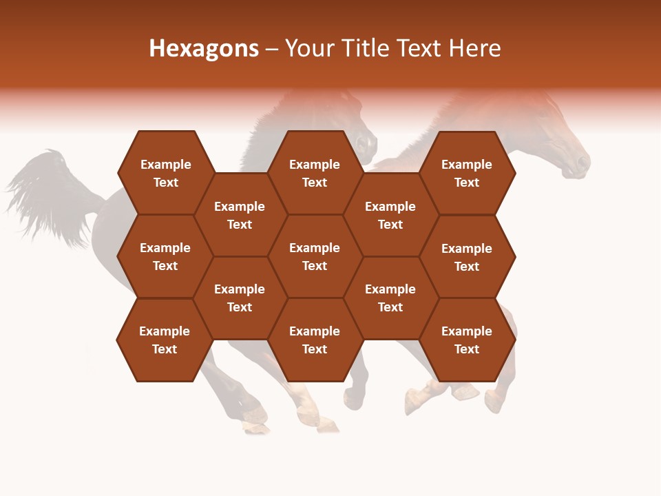 Red Young Run PowerPoint Template