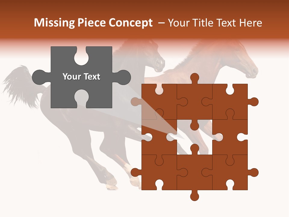 Red Young Run PowerPoint Template