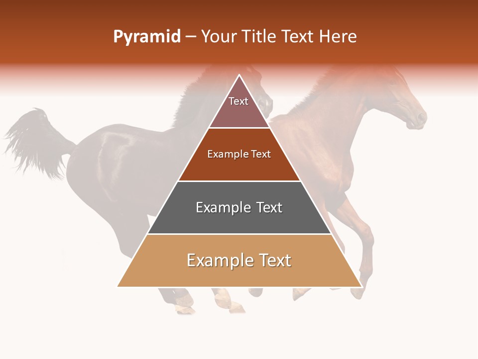 Red Young Run PowerPoint Template