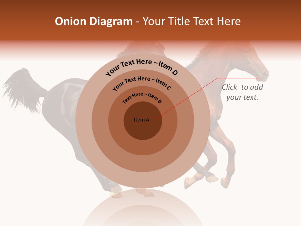 Red Young Run PowerPoint Template