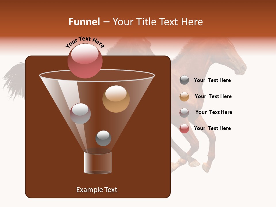 Red Young Run PowerPoint Template