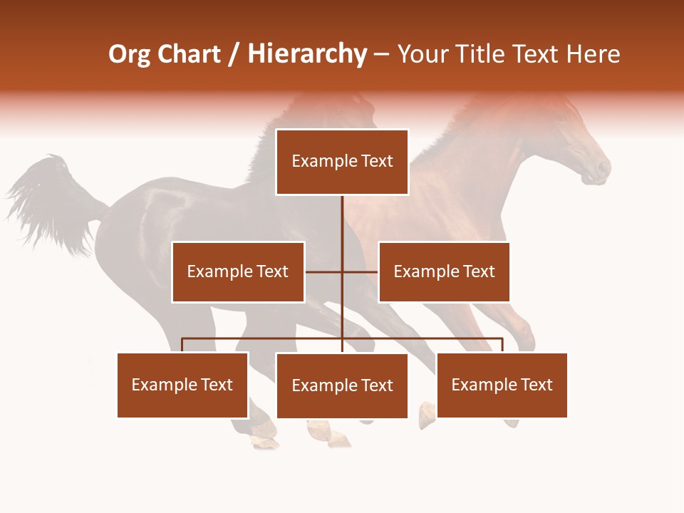 Red Young Run PowerPoint Template