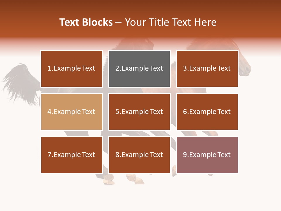 Red Young Run PowerPoint Template