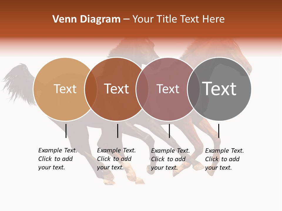 Red Young Run PowerPoint Template