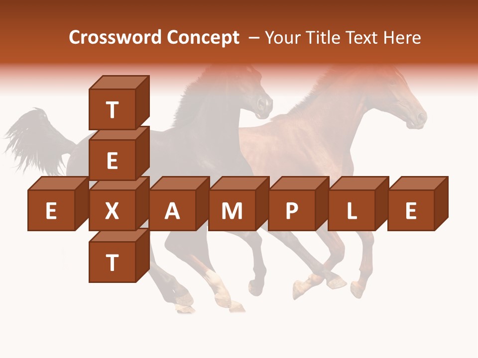 Red Young Run PowerPoint Template